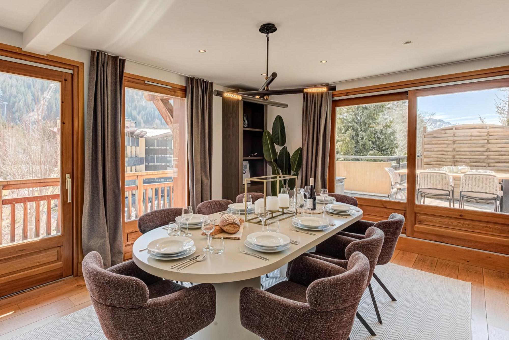 Les Melees Apartments - Alpes Travel - Argentiere Chamonix Exterior foto
